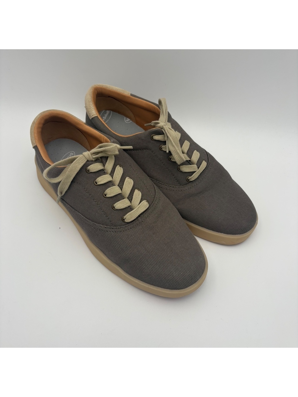 Vince Camuto Nerys Men's 10 1/2 Lace-Up Sneakers Dr. Scholl's insoles Casual